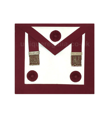 Masonic Regalia Craft Provincial Steward Apron with Rosettes Unique_Regalia